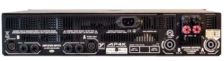  image 4 AP4K 2-Channel 1800 W Power Amplifier