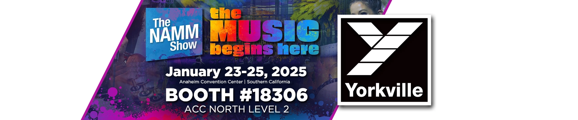 YV-NAMM 2025 banner